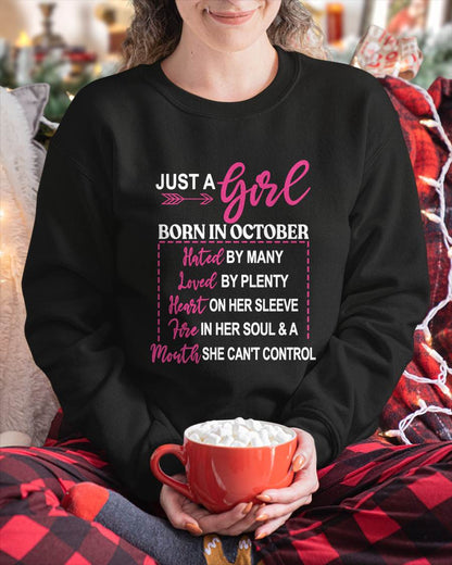 AN OCTOBER GIRL – HATED BY MANY, LOVED BY PLENTY - FOR WOMEN - TLEE10 (SKU2604-06-10)