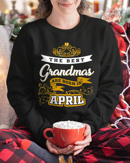 APRIL GRANDMAS ARE THE BEST - FOR WOMEN - TLEE04 (SKU2605-238-04)