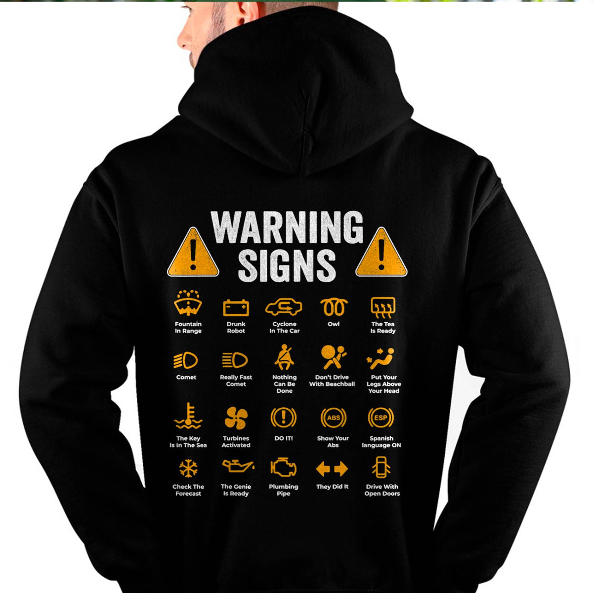 Warning Signs - Gift For Mechanic - TLEE (SKUM08-D00)
