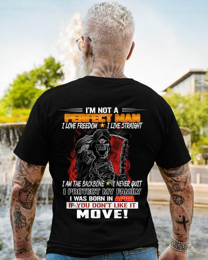 APRIL - A MAN WHO NEVER QUITS AND PROTECTS HIS OWN - FOR MAN - TLEE04 (SKU26T-01231-04)