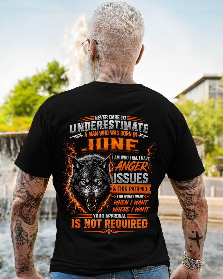 JUNE MAN I DO WHAT I WANT SHIRT - FOR MAN - TLEE06 (SKU2608-244-06)