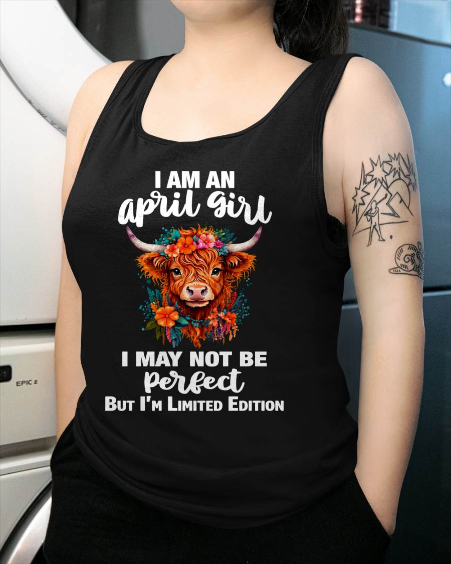 APRIL GIRL ONE OF A KIND TEE - FOR WOMEN - TLEE04 (SKU2607-296-04)