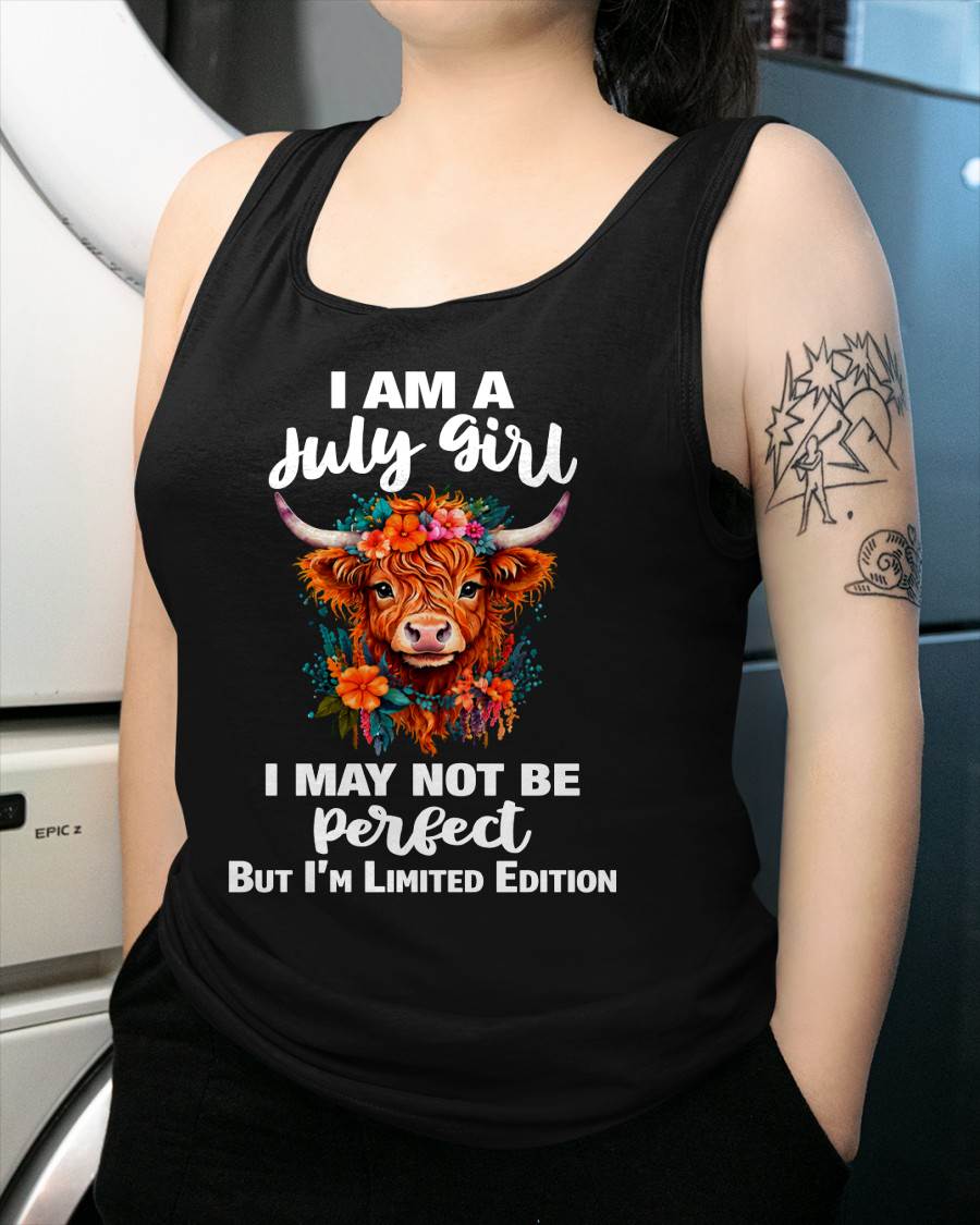 JULY GIRL ONE OF A KIND TEE - FOR WOMEN - TLEE07 (SKU2607-296-07)