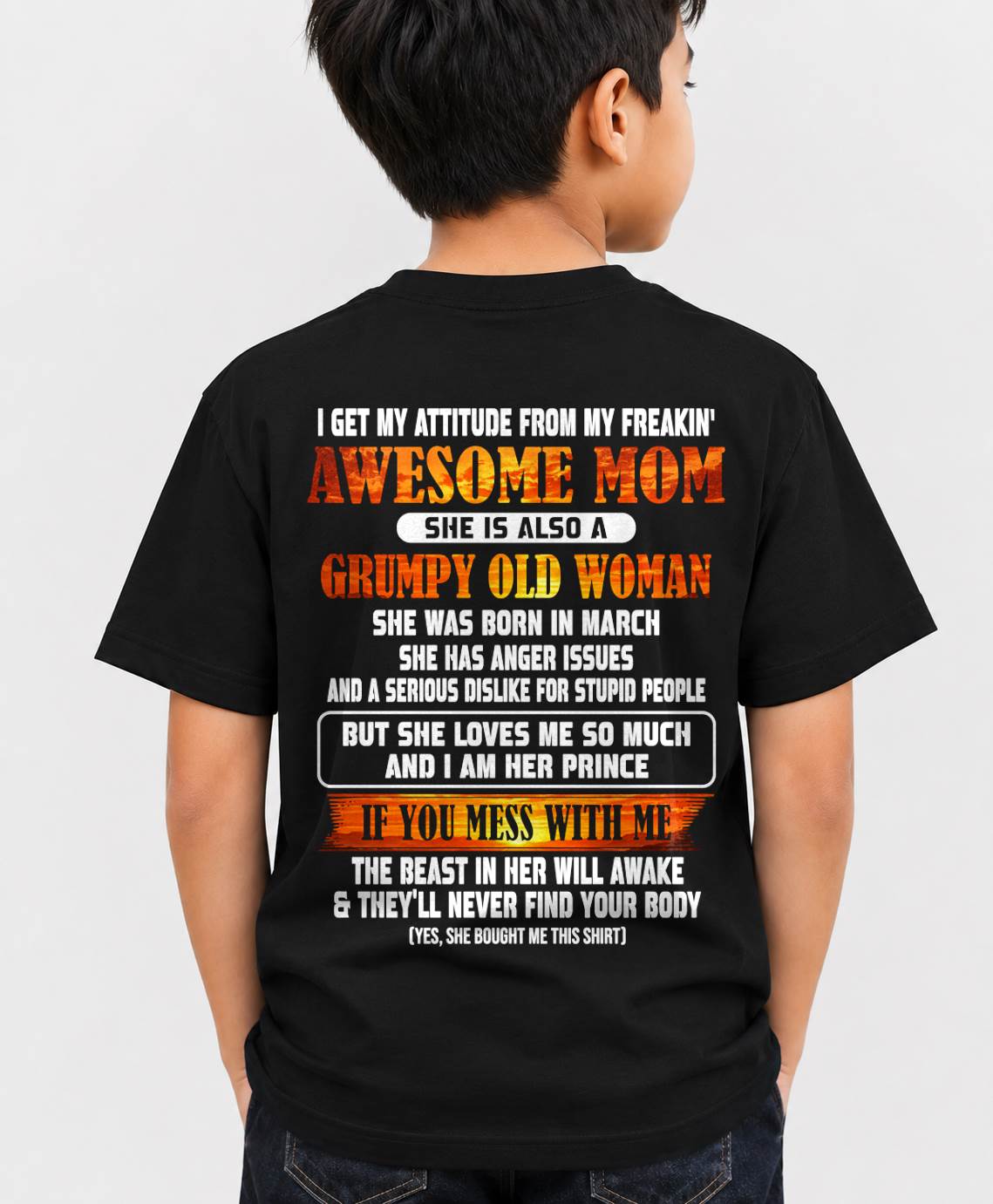 MARCH - MESS WITH ME, MEET MY AWESOME MOM - FROM MOM - TLEE03 (SKU2606-142-03)