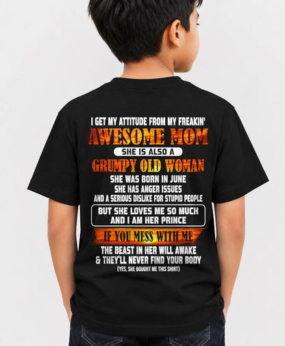 JUNE - MESS WITH ME, MEET MY AWESOME MOM - FROM MOM - TLEE06 (SKU2606-142-06)