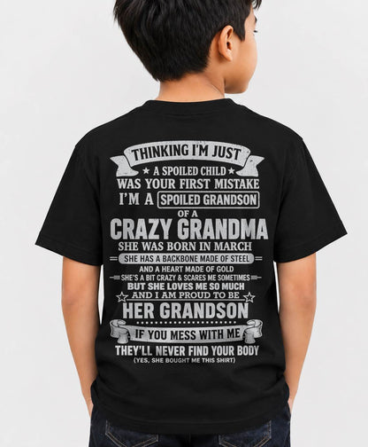 MARCH - GRANDMA’S PROTECTION MODE: ON - FROM GRANDMA - TLEE03 (SKU2607-06-03)