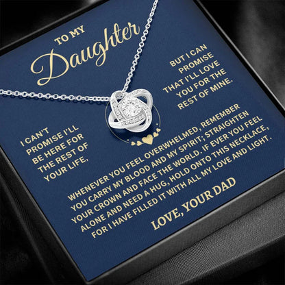 To My Daughter From Dad Necklace