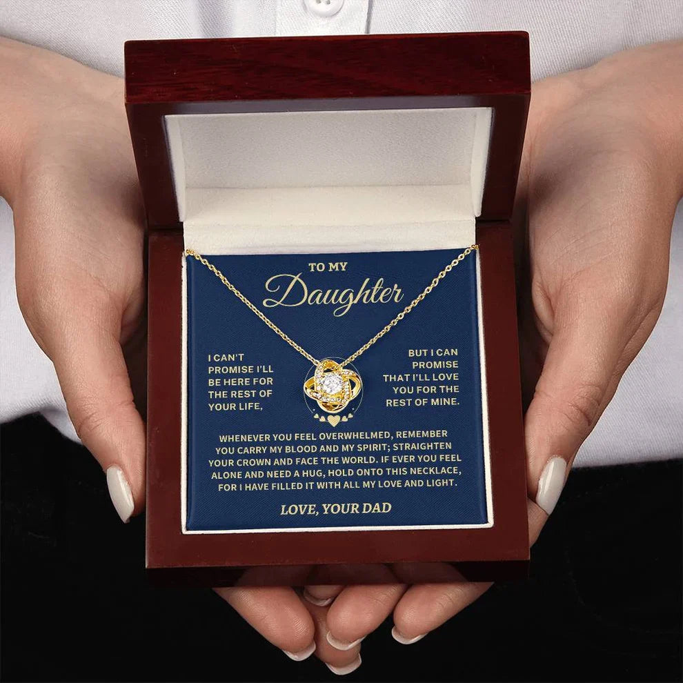 To My Daughter From Dad Necklace