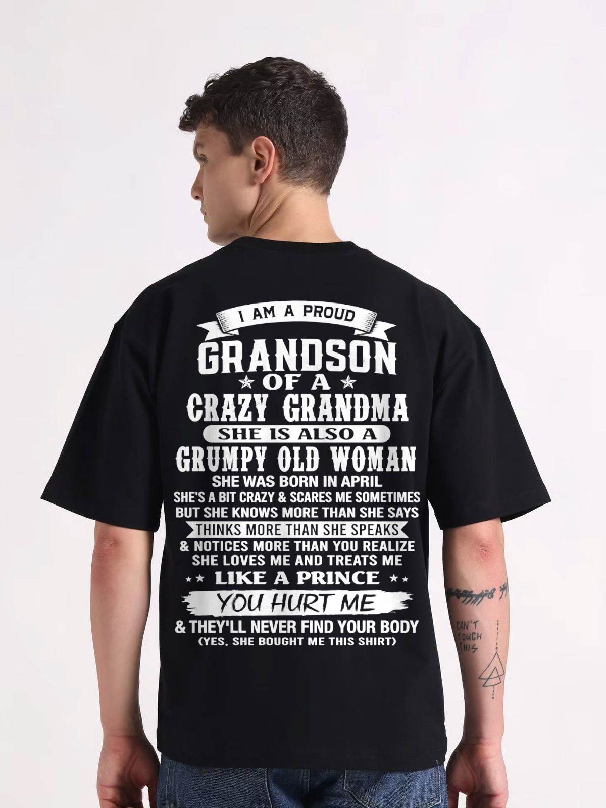 APRIL - GRANDSON OF A CRAZY GRANDMA - FROM GRANDMA - TLEE04 (SKU2606-274-04)