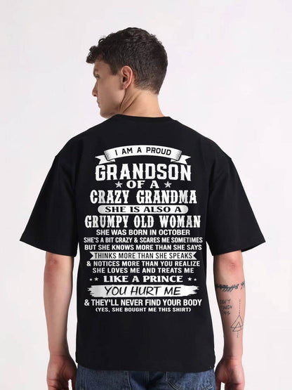 OCTOBER - GRANDSON OF A CRAZY GRANDMA - FROM GRANDMA - TLEE10 (SKU2606-274-10)