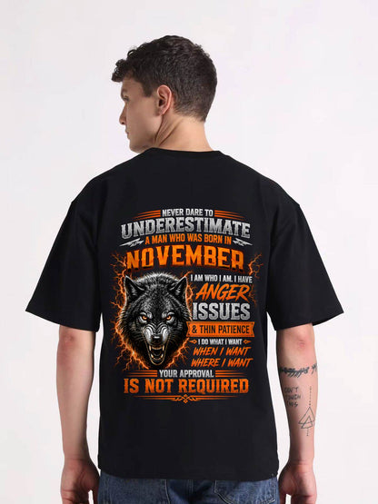 NOVEMBER MAN I DO WHAT I WANT SHIRT - FOR MAN - TLEE11 (SKU2608-244-11)