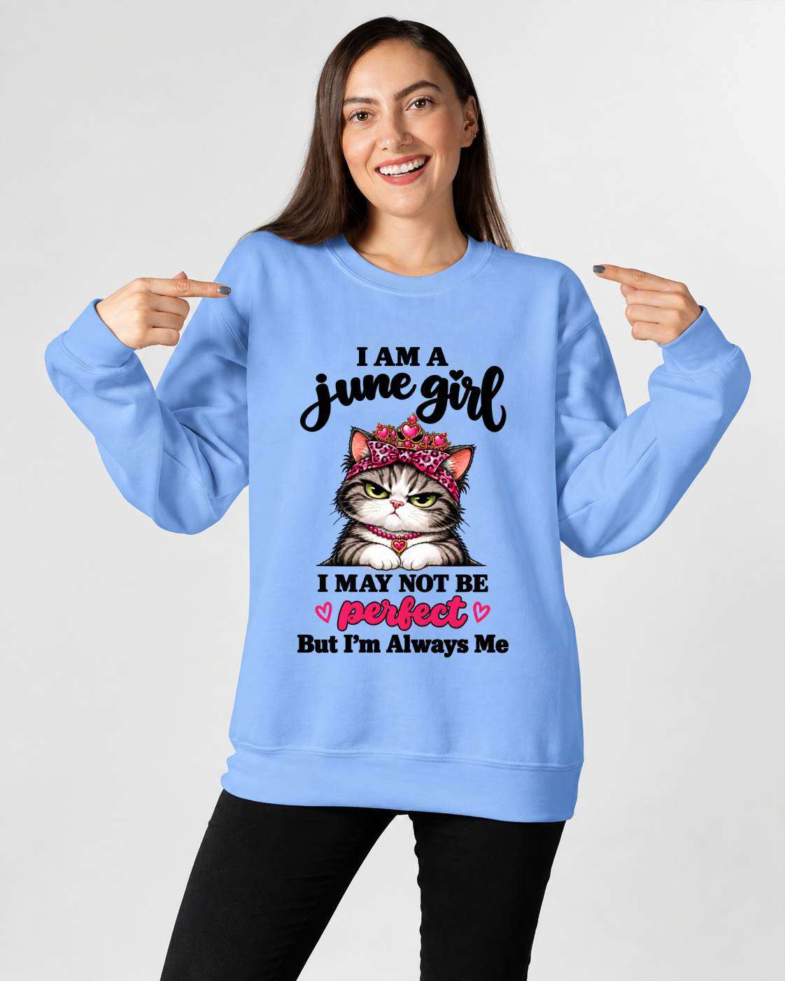 JUNE GIRL CAT SHIRT – ALWAYS ME - FOR WOMEN - TLEE06 (SKU2610-100-06)