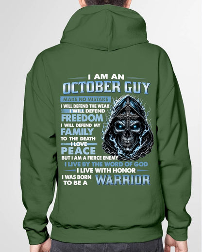 OCTOBER GUY – NEVER BACK DOWN - FOR MAN - TLEE10 (SKU2607-271-10)