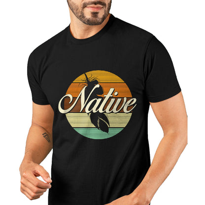 Native American T-Shirts, Vintage Native American Unisex T-Shirt/Hoodie/Sweatshirt HLT00 - Native Indian Native American Pride Indigenous Cherokee T-Shirt (1)