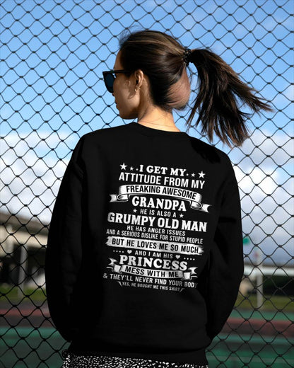 MY GRUMPY OLD GRANDPA LOVES ME FUNNY - FROM GRANDPA - TLEE00 (SKU2609-10-00)