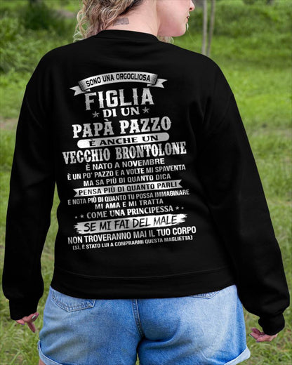 NOVEMBRE  / FIGLIA DI UN PAPÀ PAZZO - REGALO DA PAPÀ  - TLEE11 (SKU2606-155-11)
