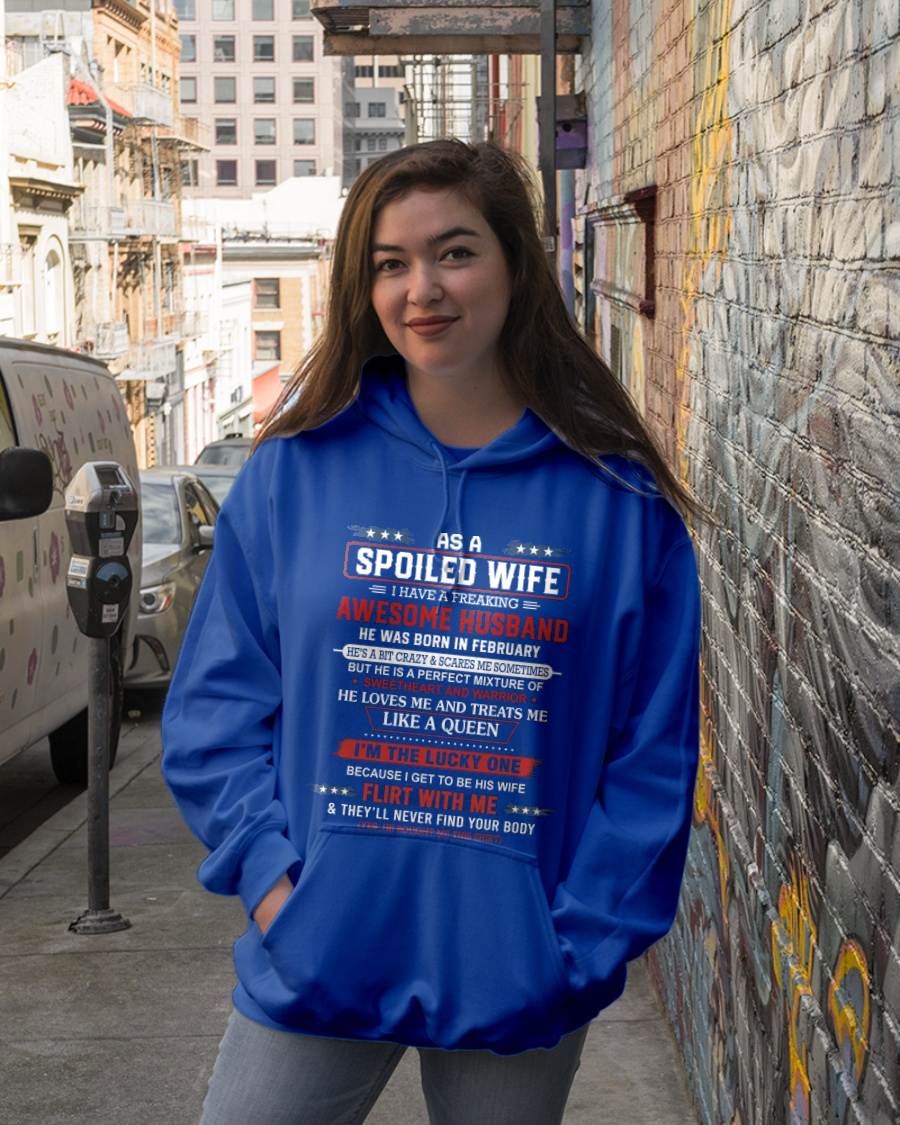 FEBRUARY - AS A SPOILED WIFE  I HAVE A FREAKING AWESOME HUSBAND - FROM HUSBAND - TLEE02 (SKU12-290-02)