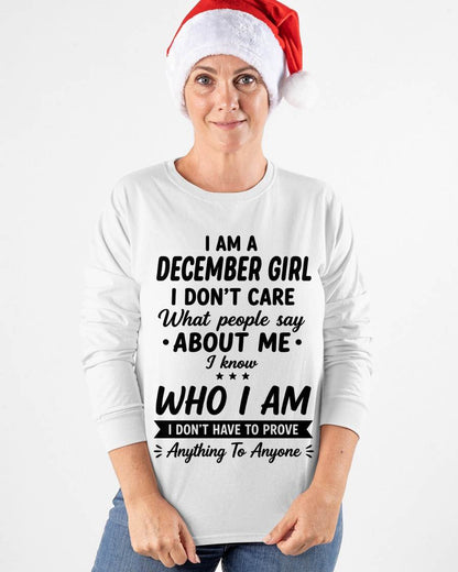 DECEMBER – I DON'T CARE WHAT PEOPLE SAY ABOUT ME - FOR WOMEN - TLEE12 (SKU2606-379-12)