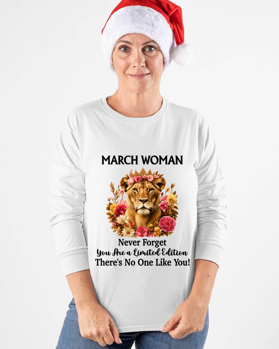 MARCH WOMAN – PROUD TO BE DIFFERENT - FOR WOMEN - TLEE03 (SKU2607-74-03)