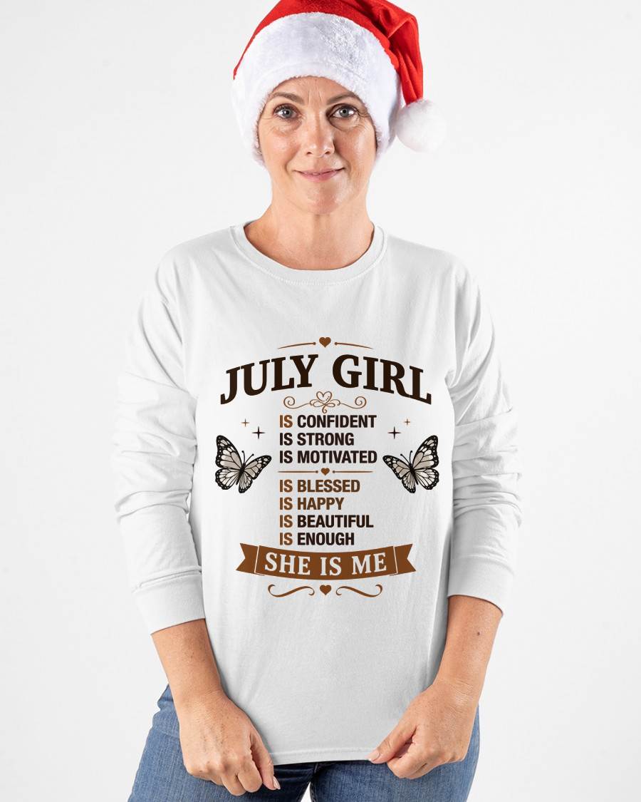 JULY GIRL – FAITH, STRENGTH & BEAUTY - FOR WOMEN - TLEE07 (SKU2605-378-07)