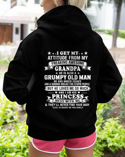 MY GRUMPY OLD GRANDPA LOVES ME FUNNY - FROM GRANDPA - TLEE00 (SKU2609-10-00)