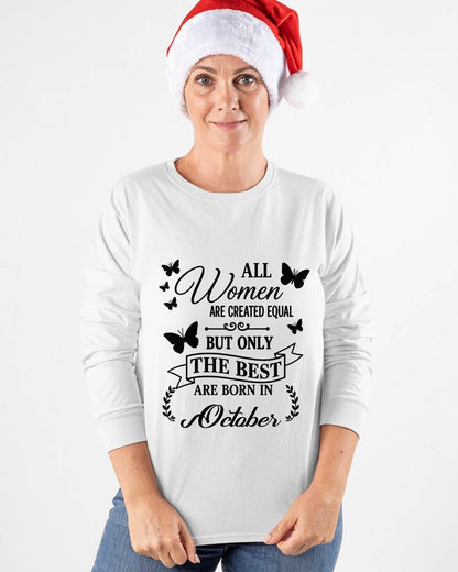 OCTOBER – ONLY THE BEST ARE CREATED - FOR WOMEN - TLEE10 (SKU2606-322-10)