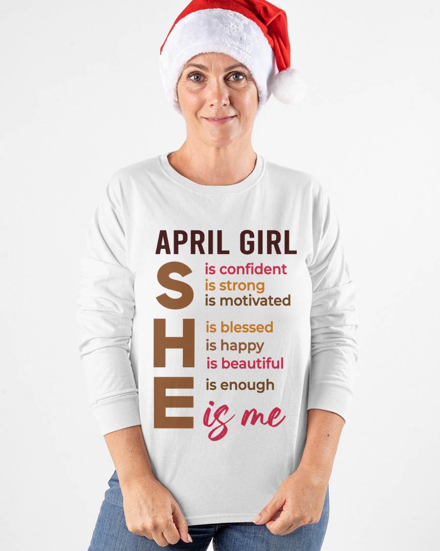 APRIL GIRL - SHE IS ME - FOR WOMEN - TLEE04 (SKU2607-164-04)