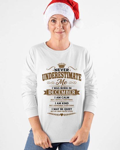 DECEMBER - SWEET CALM AND UNFORGETTABLE - FOR WOMEN - TLEE12 (SKU2608-491-12)