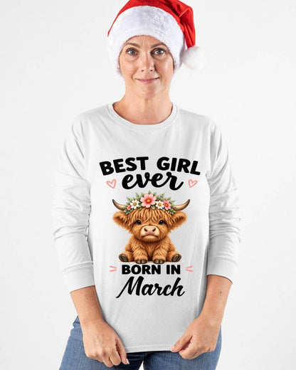 MARCH - BEST GIRL EVER - FOR WOMEN - TLEE03 (SKU2607-198-03)
