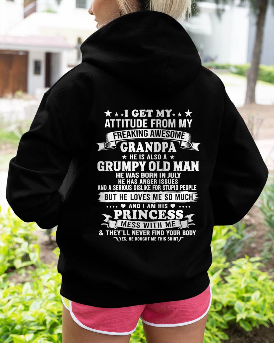 JULY - MY GRUMPY OLD GRANDPA LOVES ME FUNNY - FROM GRANDPA - TLEE07 (SKU2609-10-07)