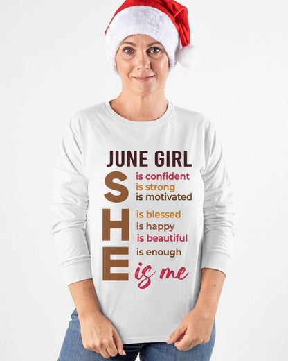 JUNE GIRL - SHE IS ME - FOR WOMEN - TLEE06 (SKU2607-164-06)