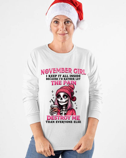 NOVEMBER GIRL : KEEPING IT ALL INSIDE - FOR WOMEN - TLEE11 (SKU2606-106-11)