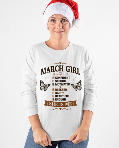 MARCH GIRL – FAITH, STRENGTH & BEAUTY - FOR WOMEN - TLEE03 (SKU2605-378-03)