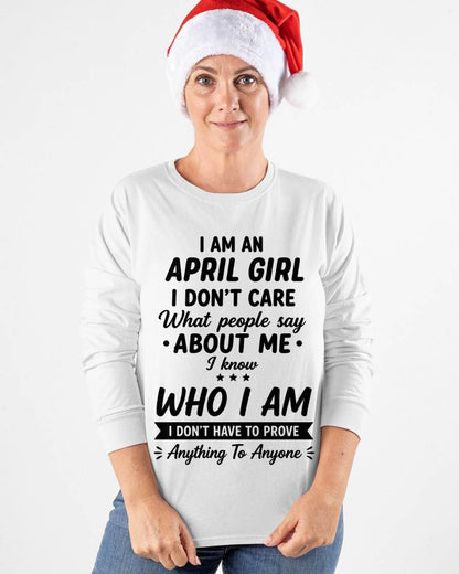 APRIL – I DON'T CARE WHAT PEOPLE SAY ABOUT ME - FOR WOMEN - TLEE04 (SKU2606-379-04)
