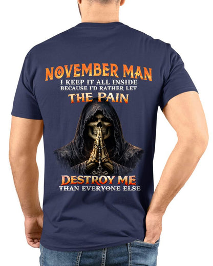 NOVEMBER MAN THE PAIN DESTROYS ME - FOR MAN - TLEE11 (SKU2606-116-11)