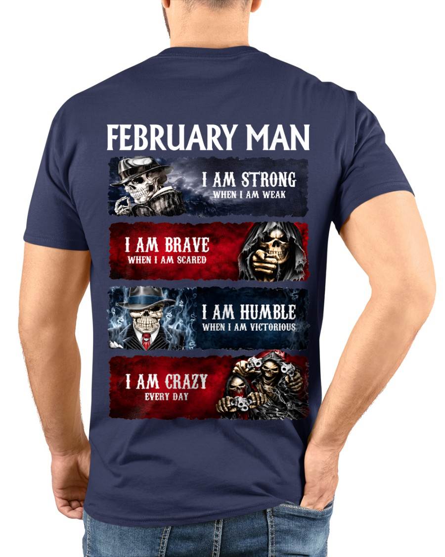 FEBRUARY MAN SKULL - FOR MAN - TLEE02 (SKU2607-304-02)