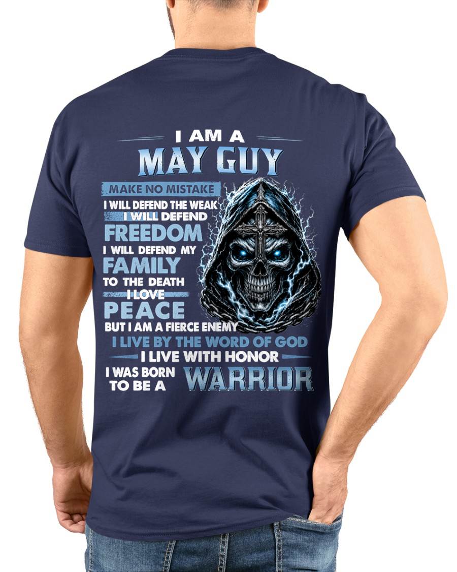 MAY GUY – NEVER BACK DOWN - FOR MAN - TLEE05 (SKU2607-271-05)
