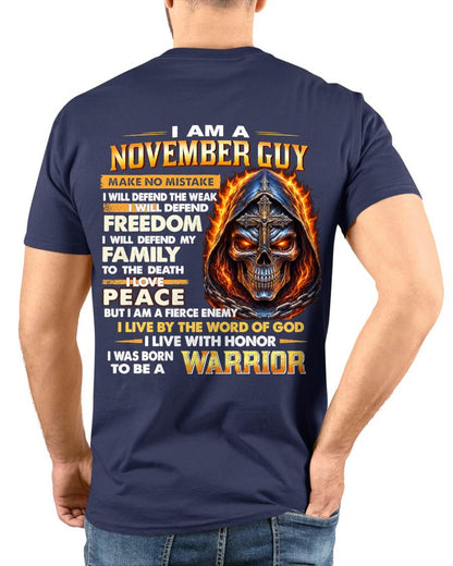 NOVEMBER – DEFENDER OF FAMILY AND FREEDOM - FOR MAN - TLEE11 (SKU2605-46-11)