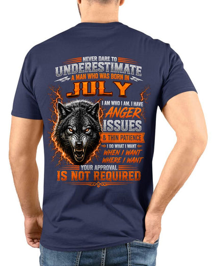 JULY MAN I DO WHAT I WANT SHIRT - FOR MAN - TLEE07 (SKU2608-244-07)