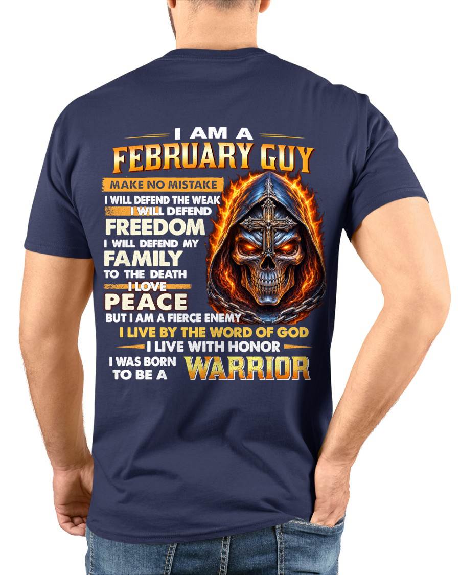 FEBRUARY – DEFENDER OF FAMILY AND FREEDOM - FOR MAN - TLEE02 (SKU2605-46-02)