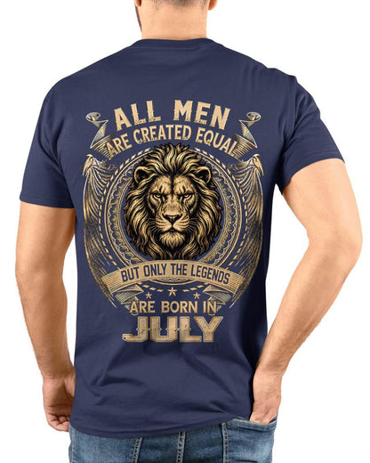 JULY BORN LEGEND SHIRT – LION KING - FOR MAN - TLEE07 (SKU2606-177-07)