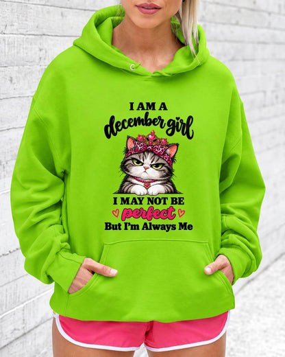 DECEMBER GIRL CAT SHIRT – ALWAYS ME - FOR WOMEN - TLEE12 (SKU2610-100-12)