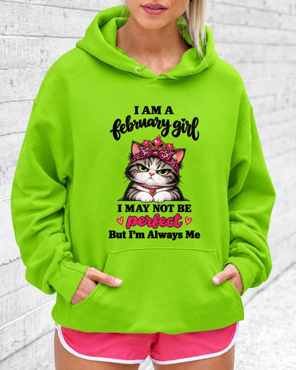 FEBRUARY GIRL CAT SHIRT – ALWAYS ME - FOR WOMEN - TLEE02 (SKU2610-100-02)