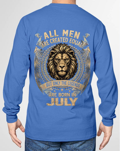 JULY BORN LEGEND SHIRT – LION KING - FOR MAN - TLEE07 (SKU2606-177-07)
