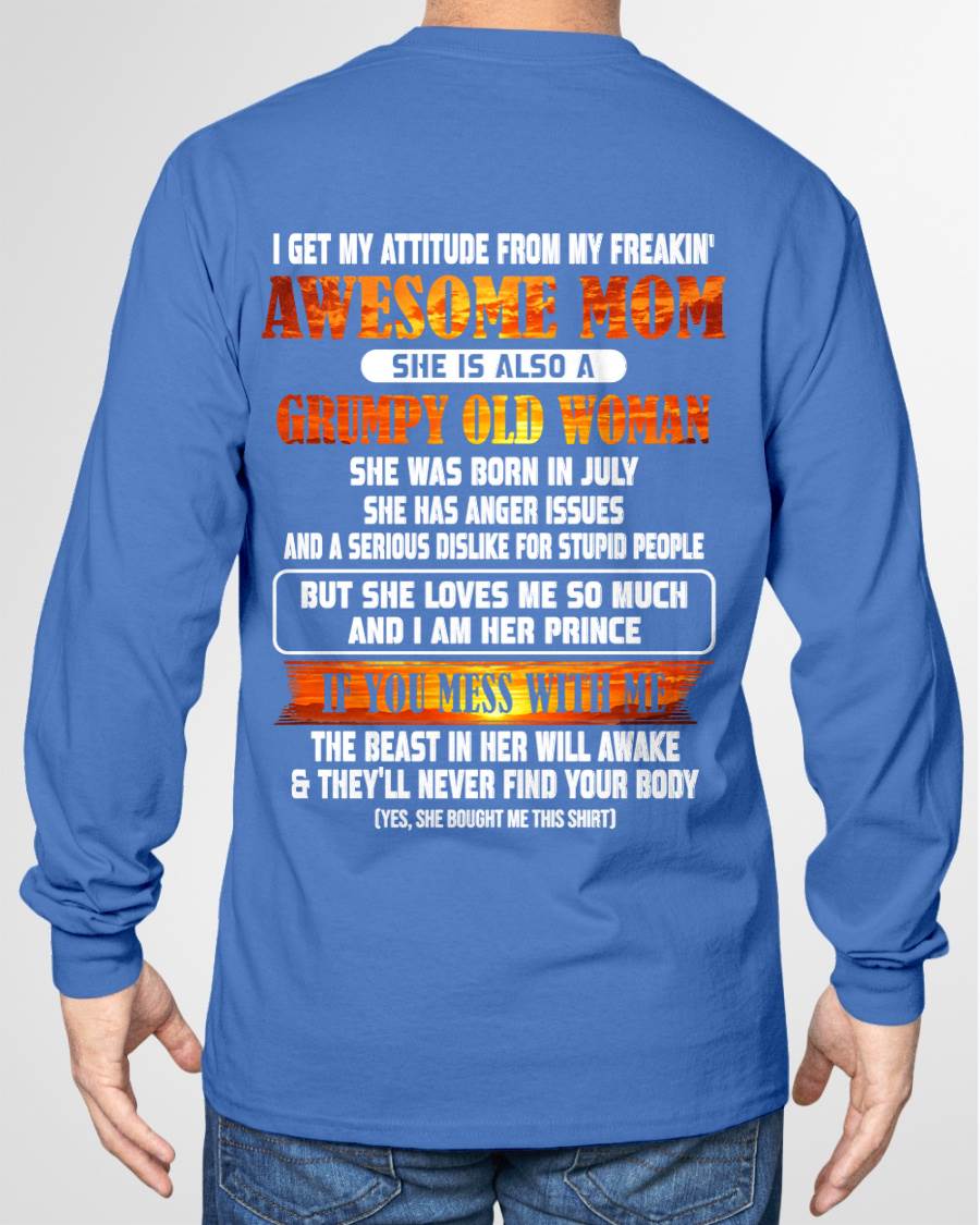 JULY - MESS WITH ME, MEET MY AWESOME MOM - FROM MOM - TLEE07 (SKU2606-142-07)