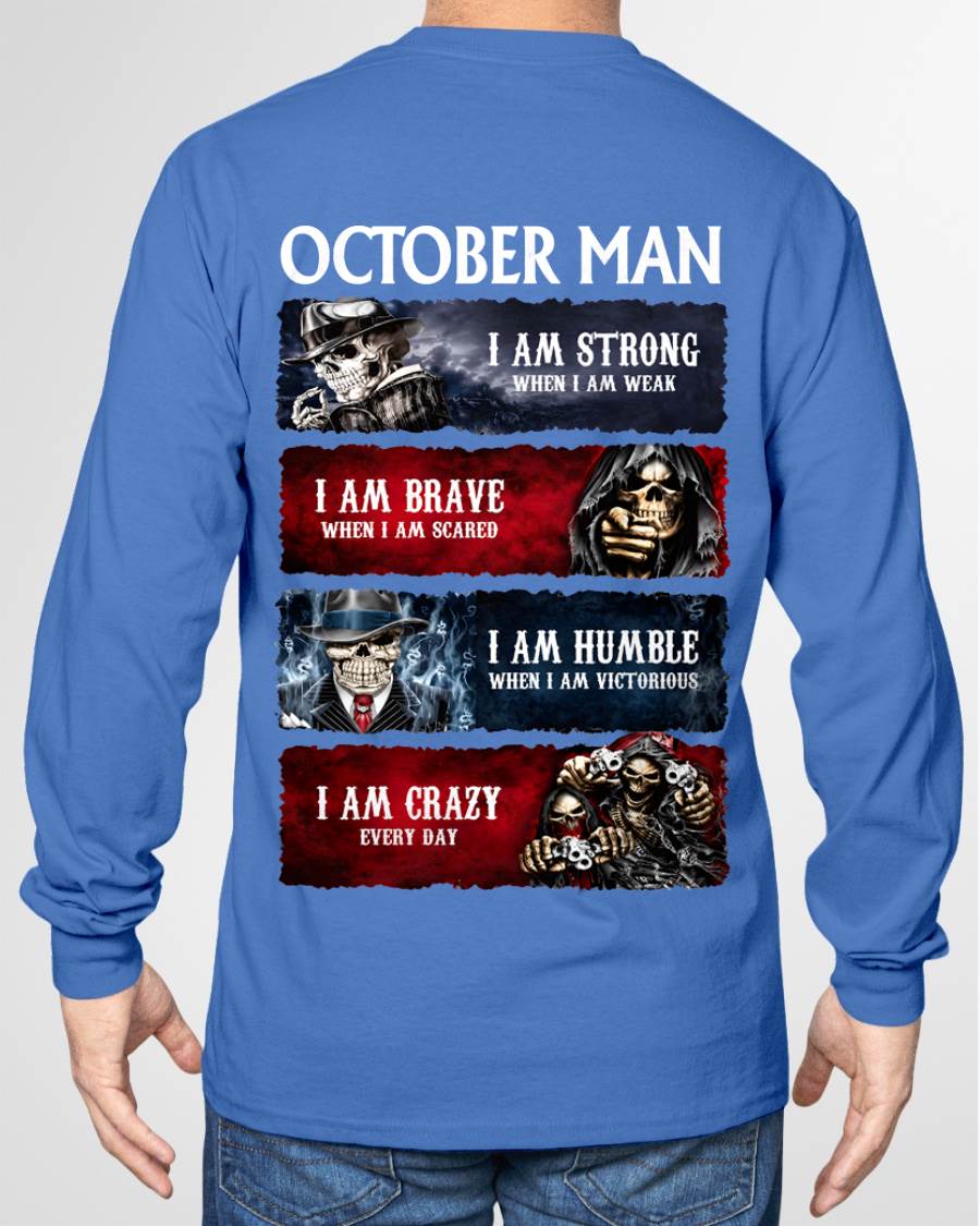 OCTOBER MAN SKULL - FOR MAN - TLEE10 (SKU2607-304-10)