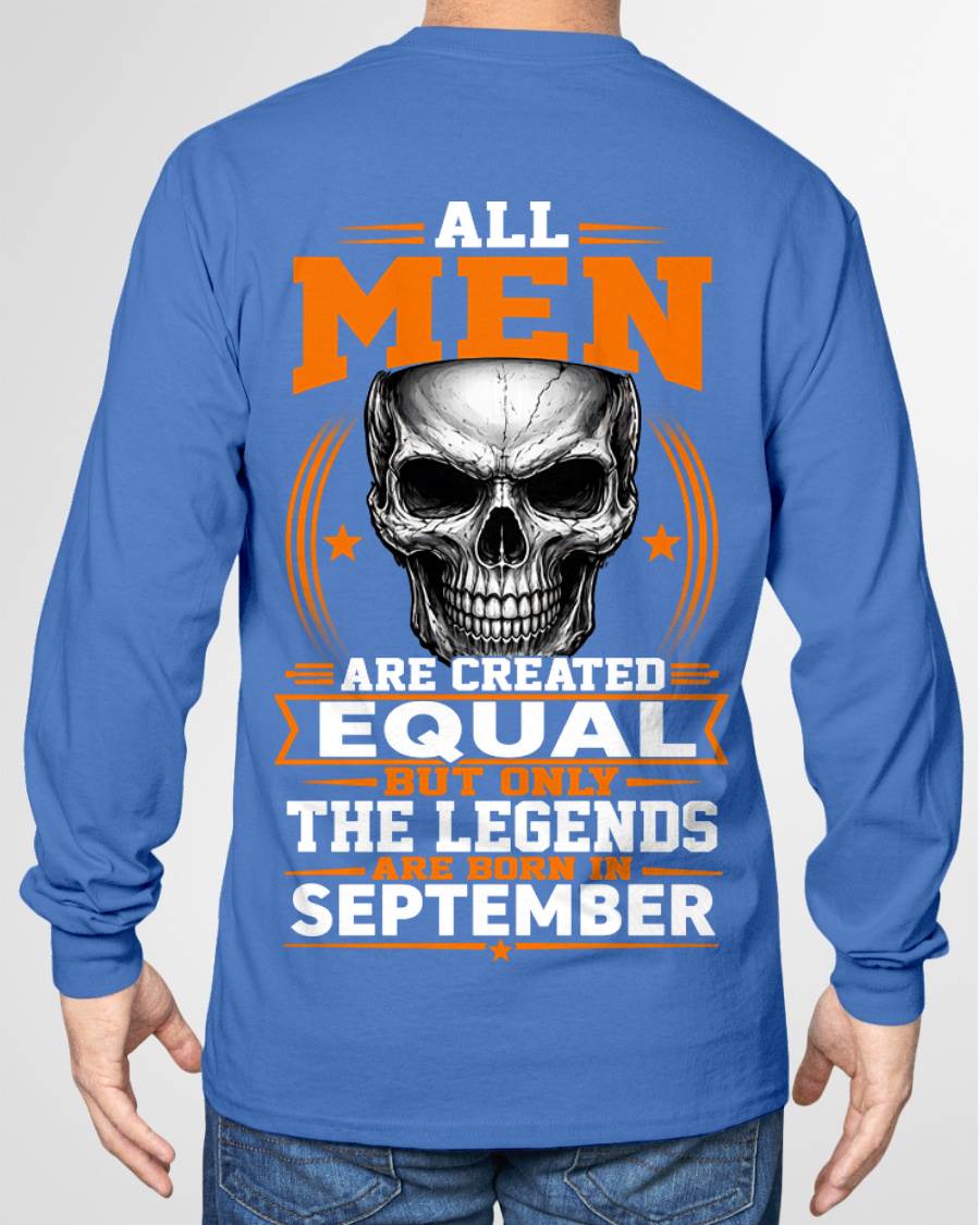 SEPTEMBER BORN – NOT JUST MEN, BUT LEGENDS - FOR MAN - TLEE09 (SKU2604-310-09)