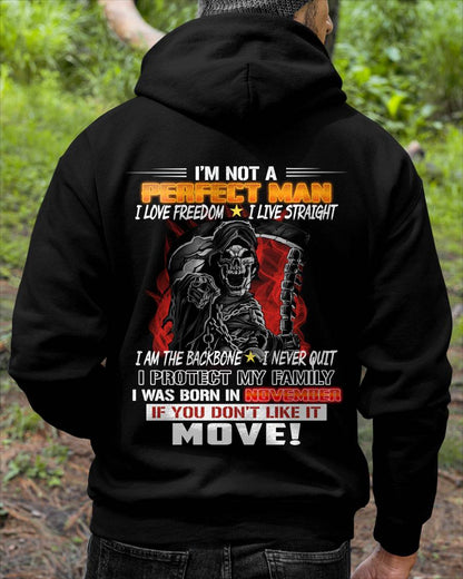 NOVEMBER - A MAN WHO NEVER QUITS AND PROTECTS HIS OWN - FOR MAN - TLEE11 (SKU26T-01231-11)