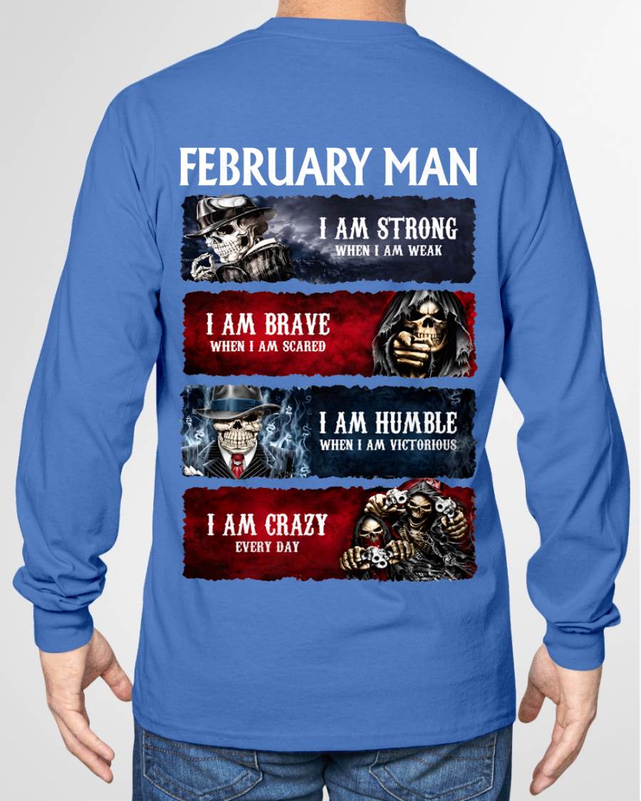 FEBRUARY MAN SKULL - FOR MAN - TLEE02 (SKU2607-304-02)