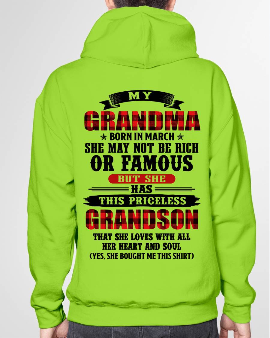 MARCH GRANDMA - HER PRICELESS GRANDSON - FROM GRANDMA - TLEE03 (SKU2606-337-03)